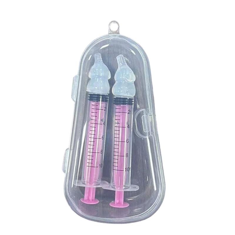 Strzykawki do czyszczenia noska niemowlęcego Wzory Silikonowy aspirator do nosa dla niemowląt do łatwej kontroli przepływu i obserwacji dla dzieci w wieku od 0 do 6 lat