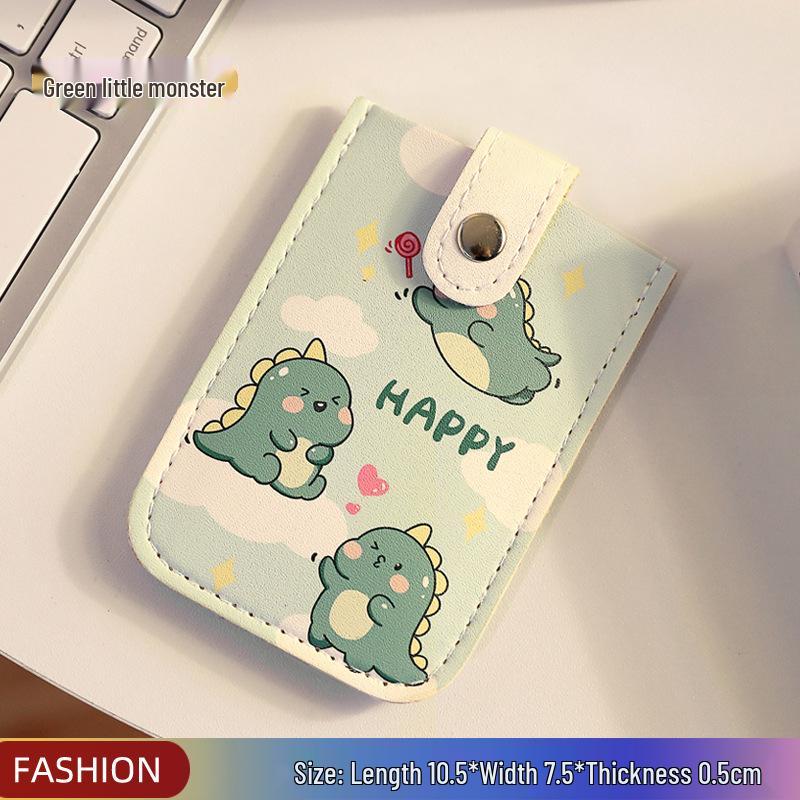 Stylish Multi-Slot Cartoon ID Card Holder - Large Capacity, Slim Design