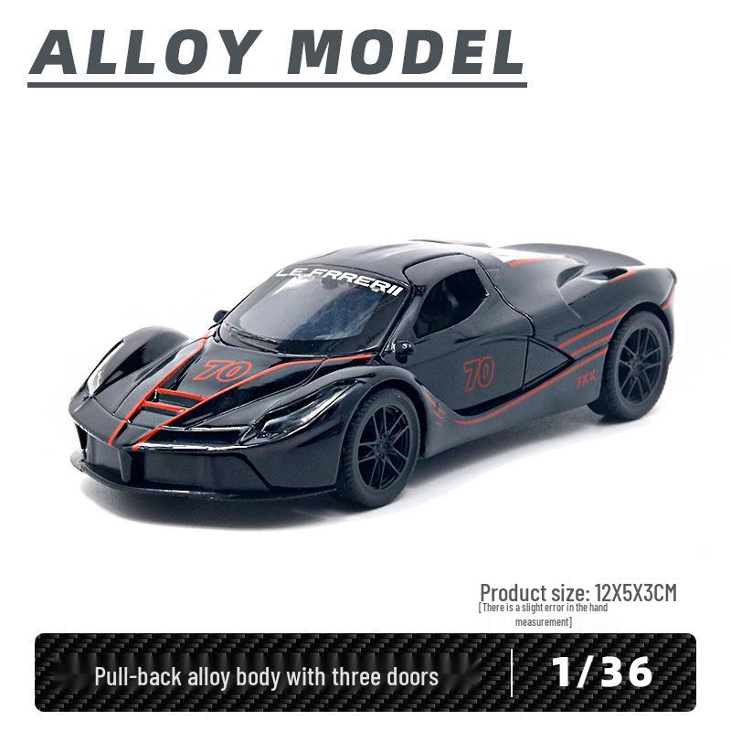 Bagged Alloy Model Sporting Car Ornament - Boys' Toy Gift