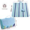 1Pc 57.1inch × 78.7inch Waterproof Picnic Blanket - Outdoor Beach Sandproof Durable Mat, Suitable For Beach, Camping, Hiking (Foldable)