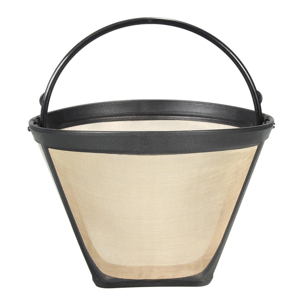 Permanent Reusable #4 Cone Shape Coffee Filter Mesh Basket Strainer Stainless Permanent Reusable #4 Cone Shape Coffee Filter Mesh Basket Strainer Stainless