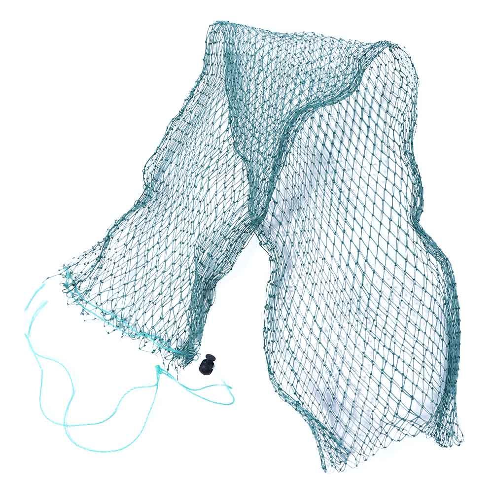 Nylon Foldable Tool Dip Drift Shrimping Net Fishing Cage Minnow Mesh Fishing Bait Trap Fishing Net