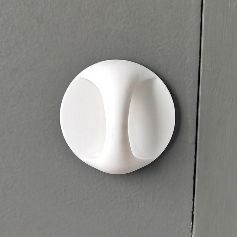 

Многоцелевая дополнительная ручка для дверей и окон, маленькая ручка с клееным покрытием, ручка для двери шкафа, бытовая ручка для двери безопасности (separate bag) #C0MR1# белый