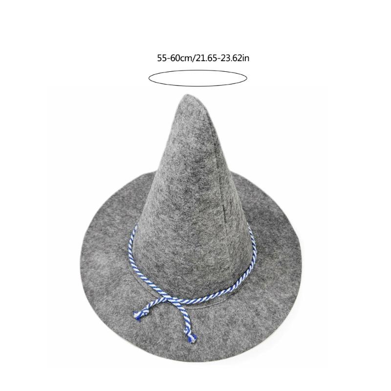 Halloween Witch Hat for Kids Adults Halloween Party Cosplay Costume Props Spooky Witch Hat for Halloween Party