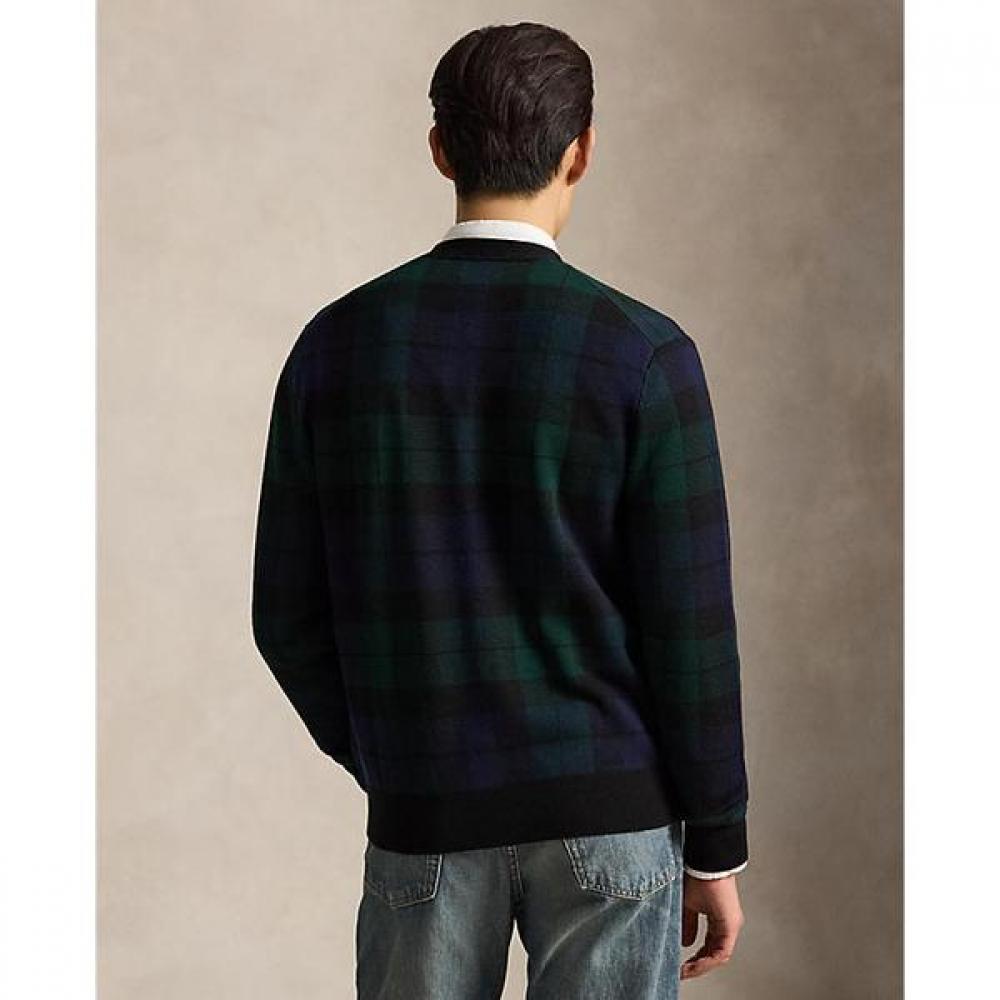 Polo Ralph Lauren Men S Plaid waShable Wool Cardigan mnpoSwe16822774300
