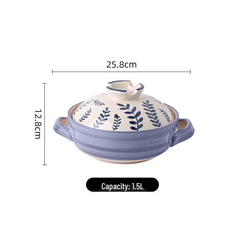 Heat-Resistant Ceramic Soup & Stew Pot