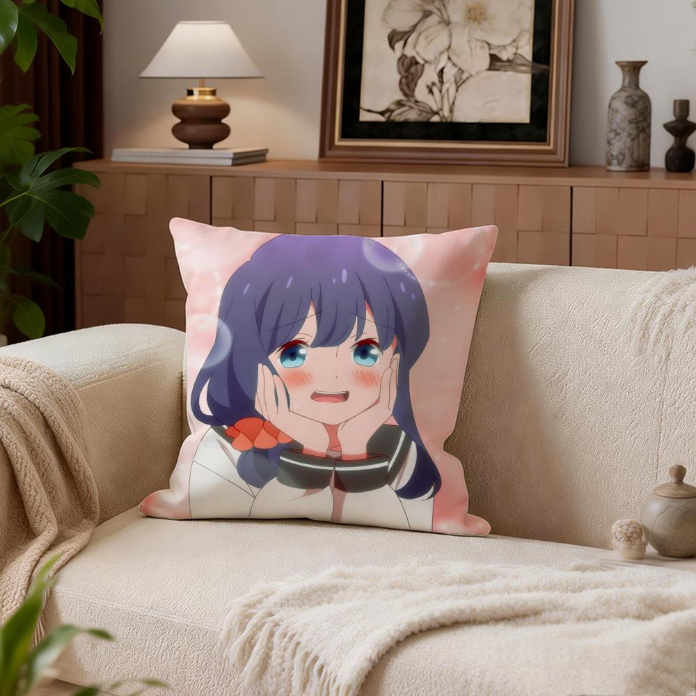 Romance Tsuredure Children Cushion Cover Cushion Cover Set 4Pcs 50x50 45x45 40x40 Pillowcase Decorative Sofa Home Decor