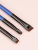 3Piece Flat Oblique Makeup Brush for Eyebrows and Concealing Soft Dual-Use Cosmetic Tool for Professional and Personal Use