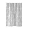 Rideau de douche - EDEN - Feuillage - Gris - 100% polyester - 180 x 200 cm