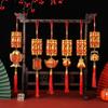 Reusable New Year Bonsai Ornament Creative Plant Pendant Spring Festival Hanging Pendant  Home