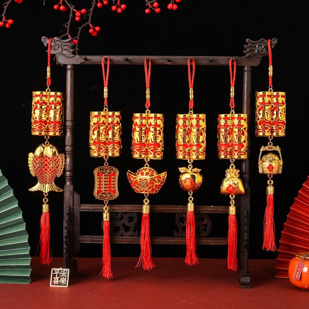 Creative New Year Bonsai Ornament Traditional Plant Pendant  Lucky Wealth