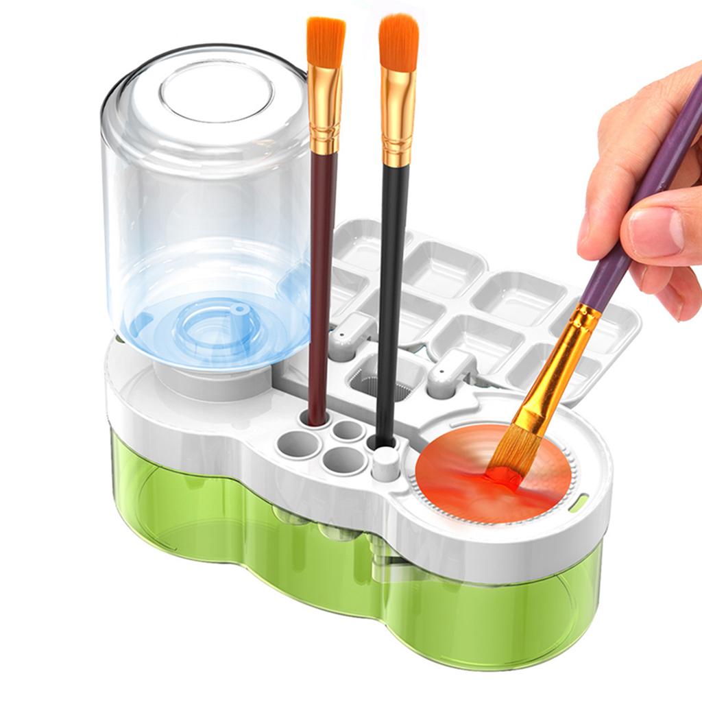 4 In 1 Water Circulation Paintbrush Cleaner Cup Painting Tool For Artists