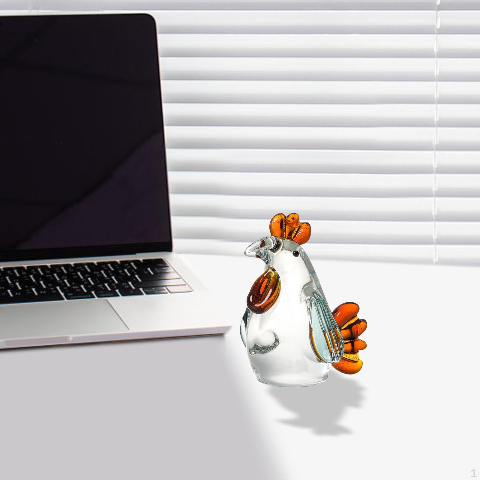 

Фигурка куриного петуха, хрустальная скульптура курицы для центрального стола, офиса Styles B