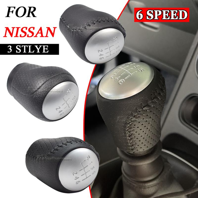 New Gear Shift Knob For Nissan Juke F15 Qashqai J10 Dualis X-Trail Stick Shifter Lever Pen Handle Replacement Parts 2006 - 2013