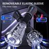 Male Masturbator Penis Pump Enlarger Transparent Visual Male Sex Toys for Men APP Control Vibrating Vacuum Suction Glans Trainer