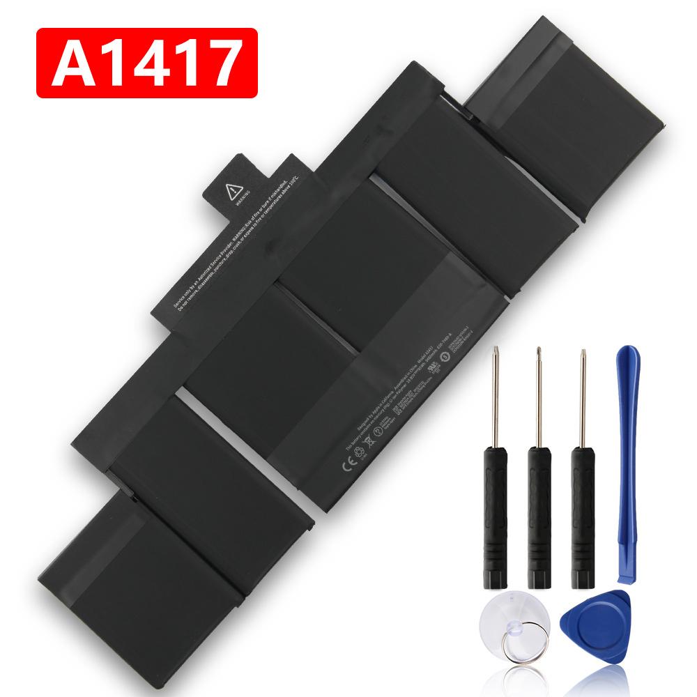 Náhradní baterie do notebooku A1494 A1417 A1618 8440mAh Pro Macbook Pro A1398 MC975 MC976 MacPro s nářadím
