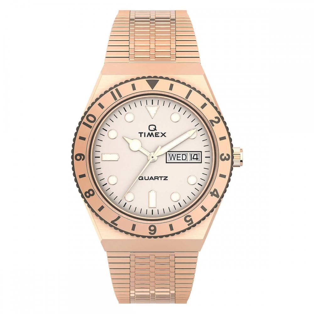 

Q Timex женские кварцевые часы TwoTone