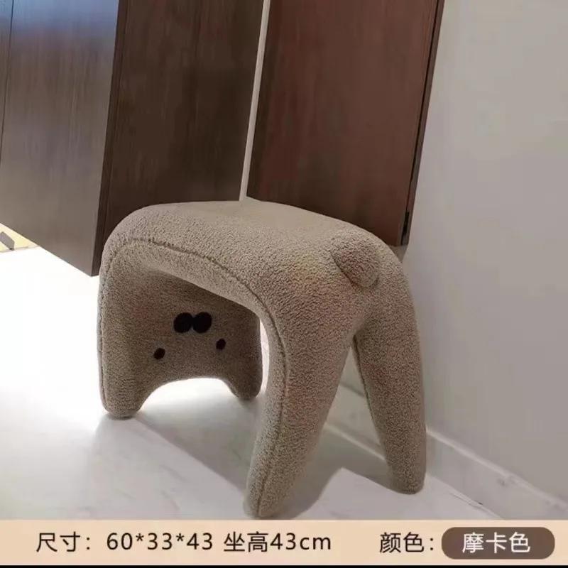 Small Cat Stool Porch Cloakroom Chair Entry Door Light Luxury Home Entry-level Shoe Stool Entry-home Change Shoe Stool