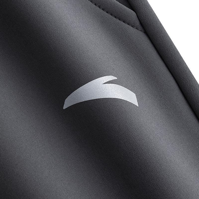 Anta Training Series Long Sleeve Stand Collar Casual Sports Two Piece Set Men Sets Midnight-Blue 952617203N-2