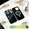 Van Gogh Starry Sky Phone Case For iPhone17,16,15,14,13,12,11 Plus,Pro Magnetic with Magsafe Wireless Charging