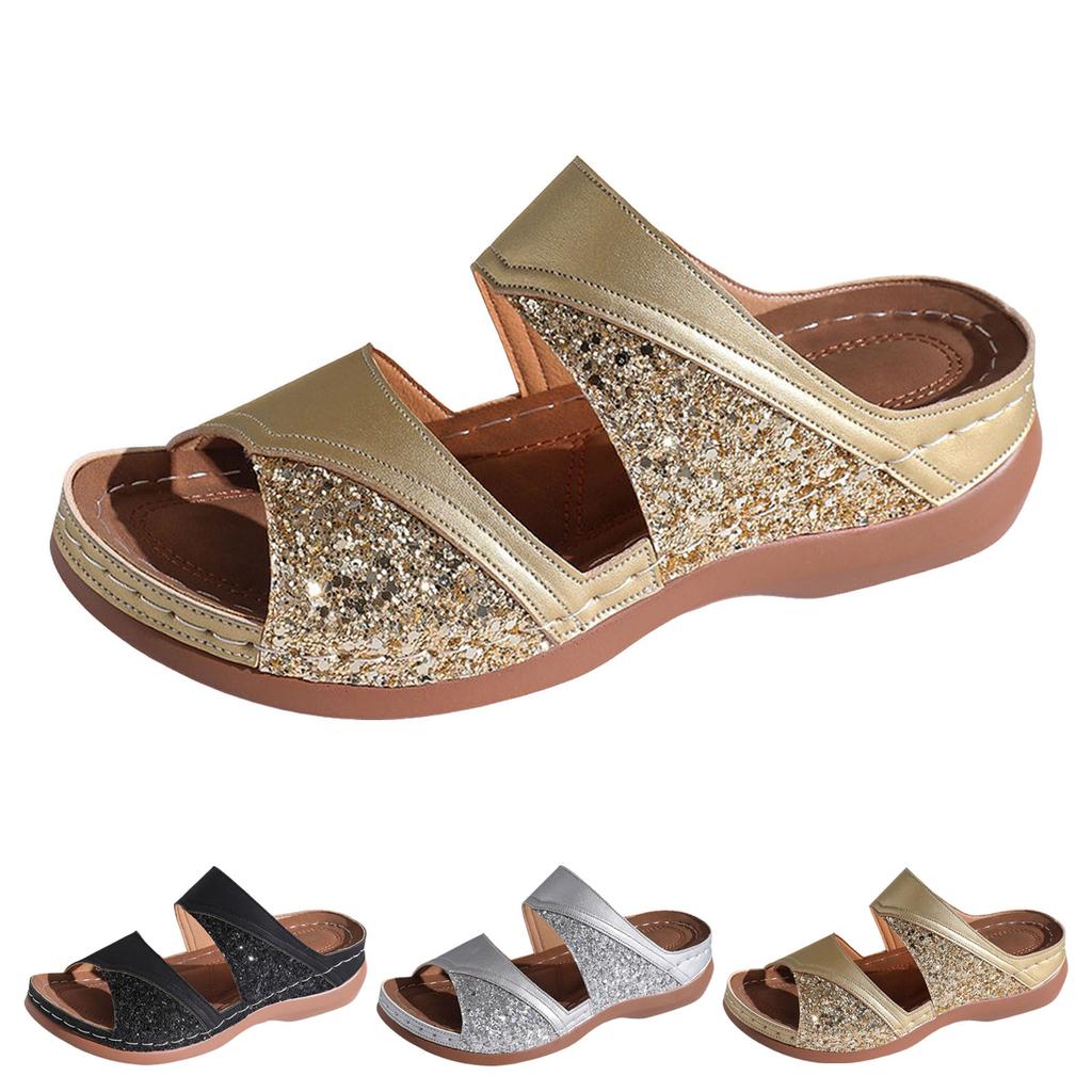Ladies Summer Shoes Women Wedges Slippers Bohemian Sandals High Heel Sandals For Women High Heel Sandals For Women Summer