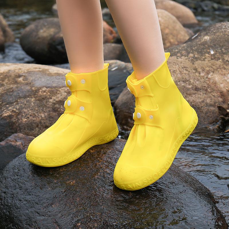 Adult Shoe Covers, Rainy Day Waterproof Shoe Covers, Rain Boots, Rainproof Outdoor Rainproof, Thickened Wear-resistant Shoe Covers, Rainproof