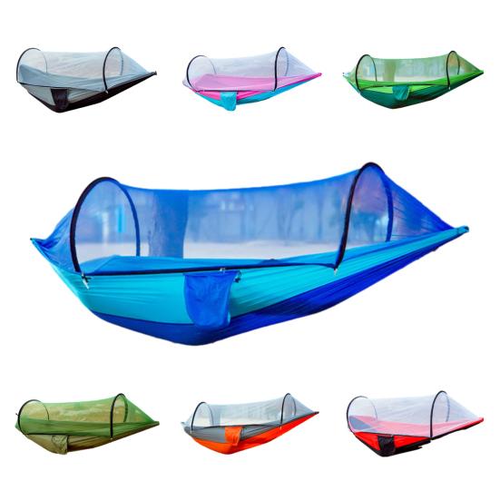 Camping Net Anti-Rollover Design Portable Hammocks Hammock Mosquito for Outdoor Camping Hiking