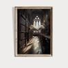 Magic Wizard School Poster Owl Library Castle Canvas Printing Oil Painting Wall Art for Home Room Decoration Hanging Painting