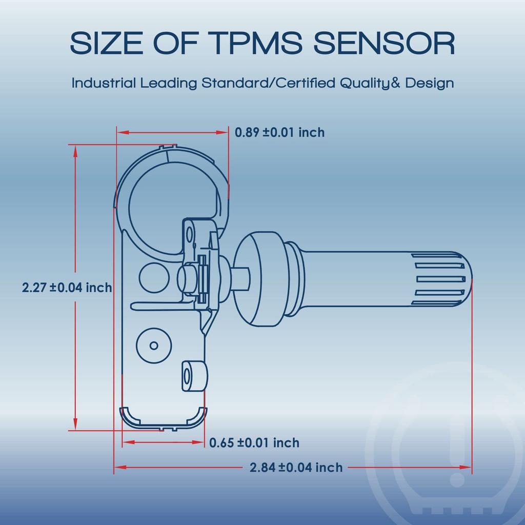 MOCA 4pcs Tpms 315Mhz Tire Pressure Sensor for 2006-2016 Cadillac Chevrolet GMC Saturn Pontiac Express Escalade Acadia Sierra
