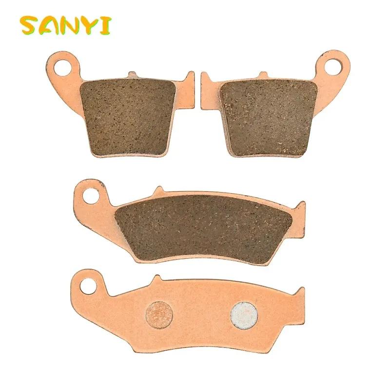 Motorcycle Front & Rear Brake Pads For Honda CRF250R CRF250 X CRF450R CRF450 X 2002-2015 CRF 250 450 R Brake Disc Pad