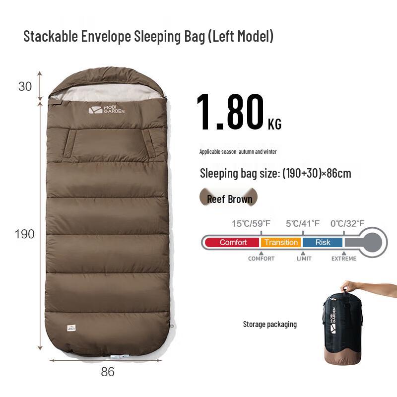Mobigarden Outdoor Portable Adult Camping Sleeping Bag