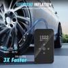 Cordless Car Air Pump 140 PSI Cordless Bike Pump Electric Bike Tire Pump for Car Motorcycle Bicycle Balls and More