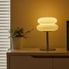 Creamy Style Table Lamp Tri Color Dimming Decor Light Cute Bedside Lamp  Living Room
