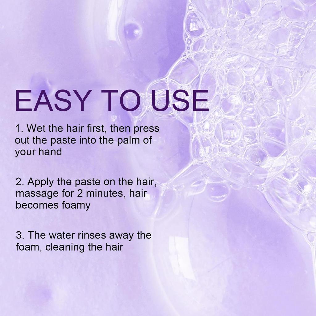 Purple Shampoo-for Blonde, Bleached, Silver, or Brown Highlighted Hair-Suitable for All Hair Types, 200ml