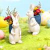 Easter Bunny Silicone Mold 3D Silicone Craft Casting Supplies Epoxy Resin Molds for Party Suitable for making handicrafts