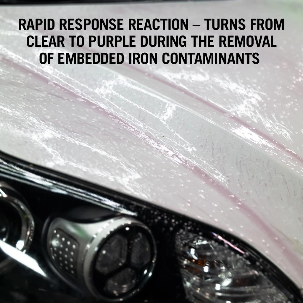 Car Paint & Wheel Iron Remover Spray - Auto Rim Rust & Dust Cleaning Spray