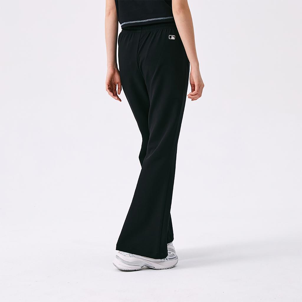 New MLB New York Yankees Basic Collection SS25 Casual Pants Women's Black 3FPTB0353-50BKS