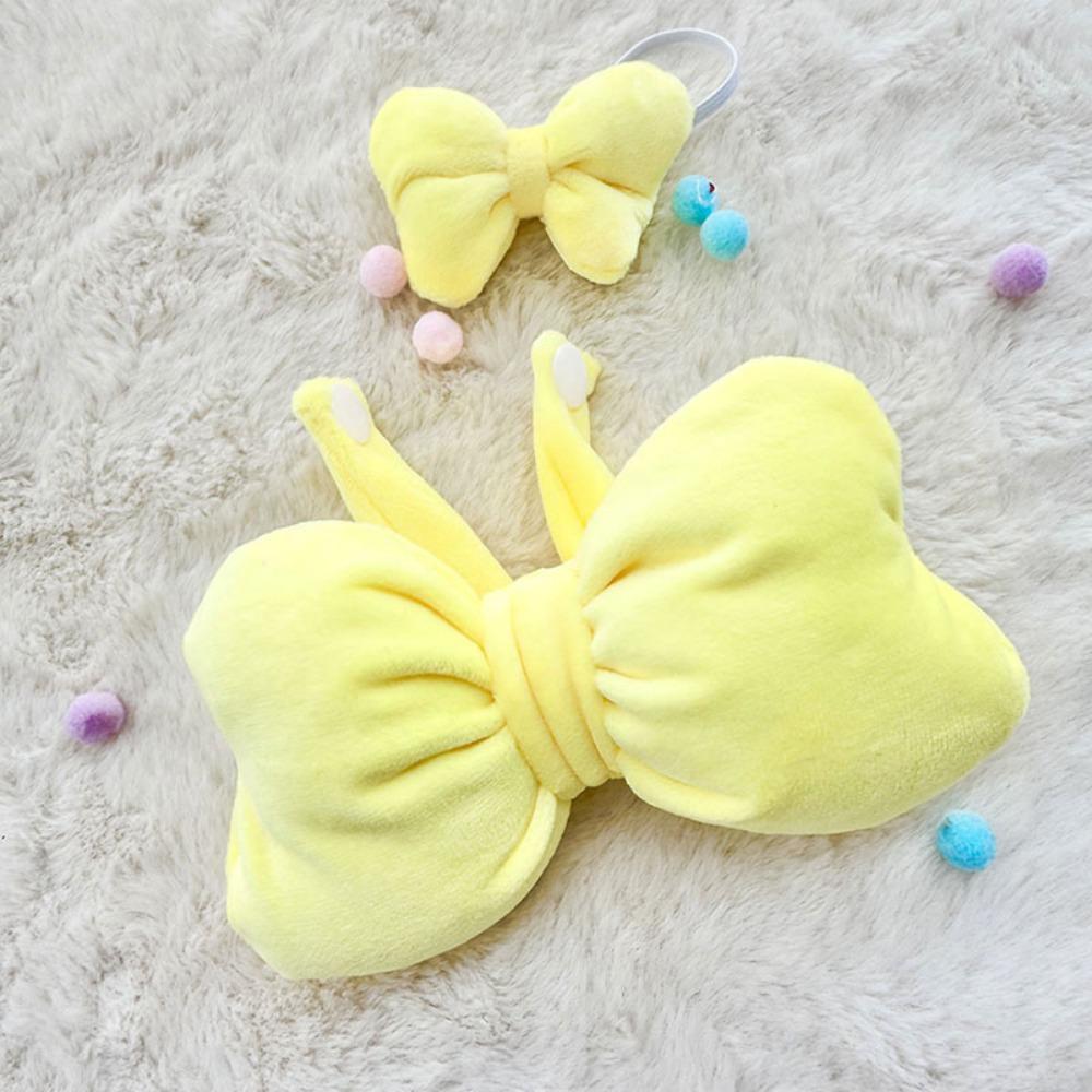 

Шапка-зайчик и джинсы Labubu Time Одежда для куклы 17 см Одежда для плюшевых кукол Аксессуары для хлопковой куклы жёлтый