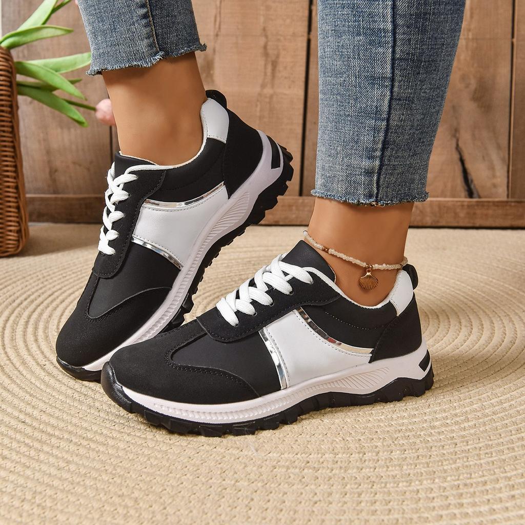 Global Flat-soled Soft-soled Casual Shoes 22 Spring New Casual Lace-up Sports Training Shoes