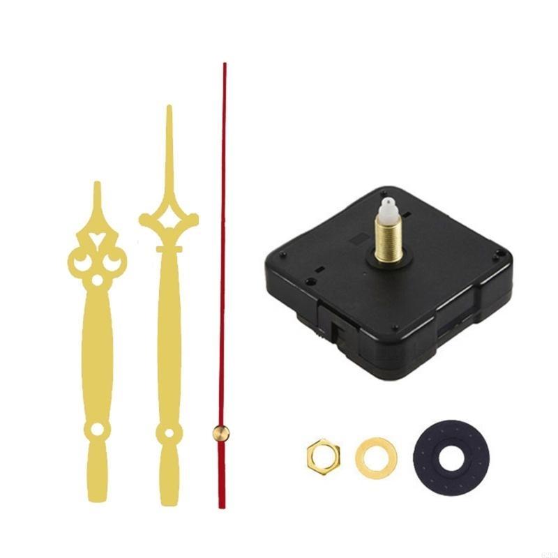 62KD DIY 16palcový tichý hodinový strojek Hodinky Nástěnné hodiny Strojky pro panel o průměru 35-40 cm