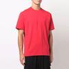 Y-3 Solid Logo Crew Neck Short Sleeve T-Shirt Men Tops Red HB3478