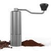 Sunnecko Manual Coffee Grinder with Stainless Steel Grinding Grinders, 36 Coarseness Settings, 25g Capacity, Brush Included, Portable and Easy To