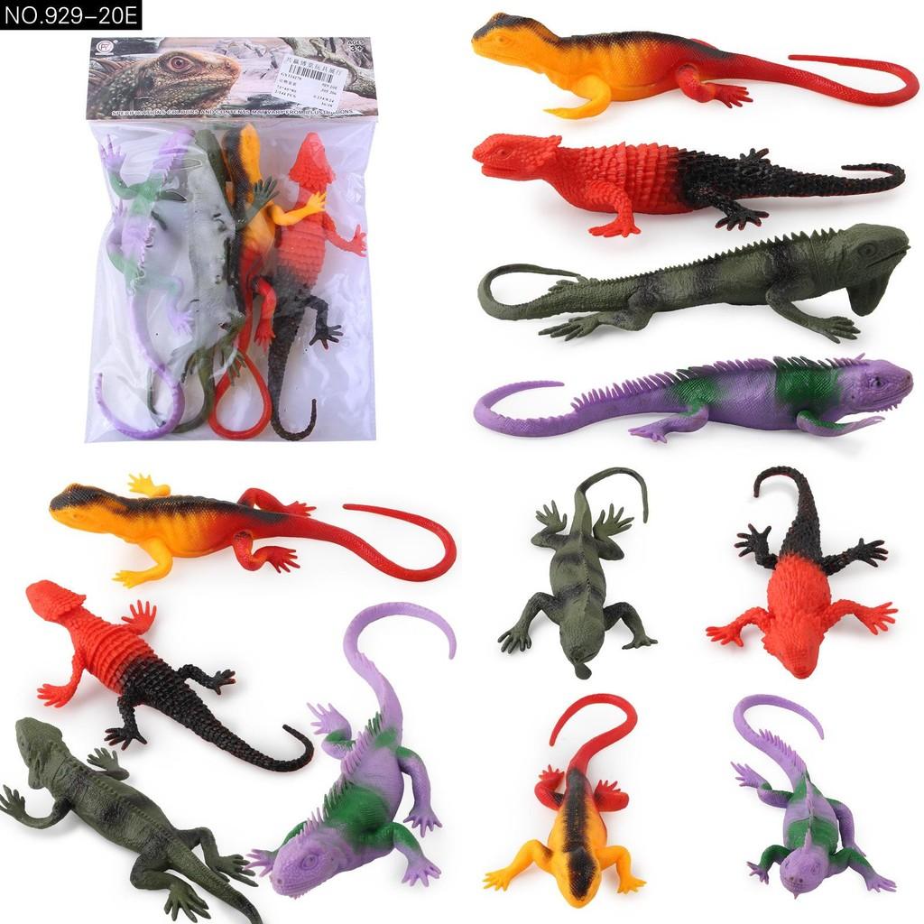 Realistic Pvc Chameleon Amphibian Reptile Model Toy For Kids With Unique Color Change Feature