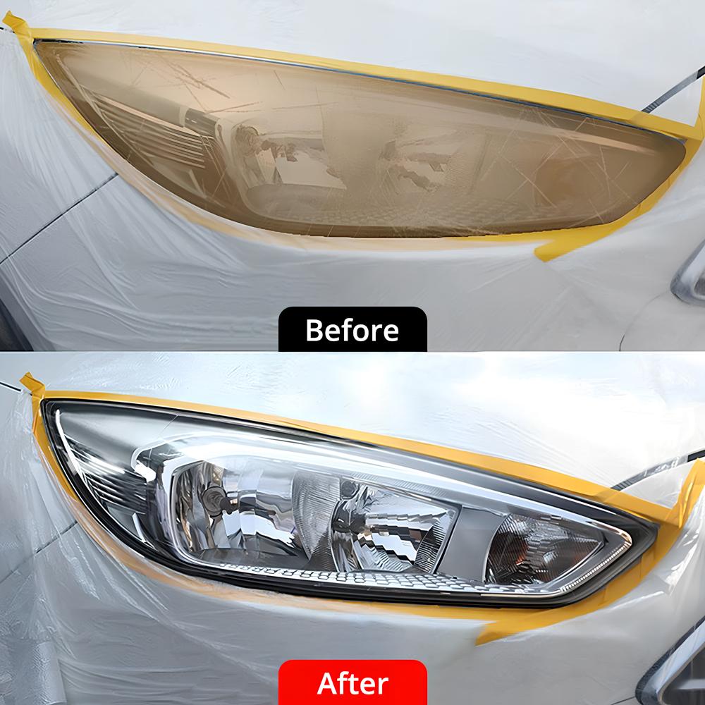 Car Headlight Polishing Agent Scratch Remover Oil Film Repair Fluid Renewal Polish and Maintenance Liquid Kit Auto Accessories