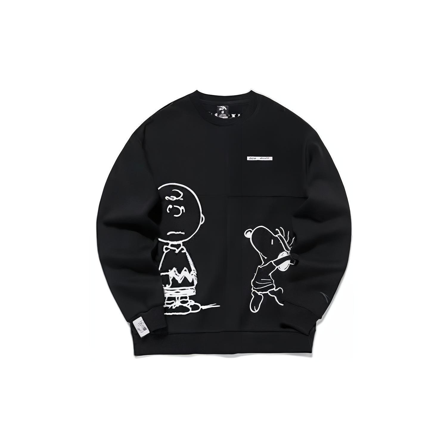 Толстовка Anta Life Collection Унисекс Черная 952149730-3 M