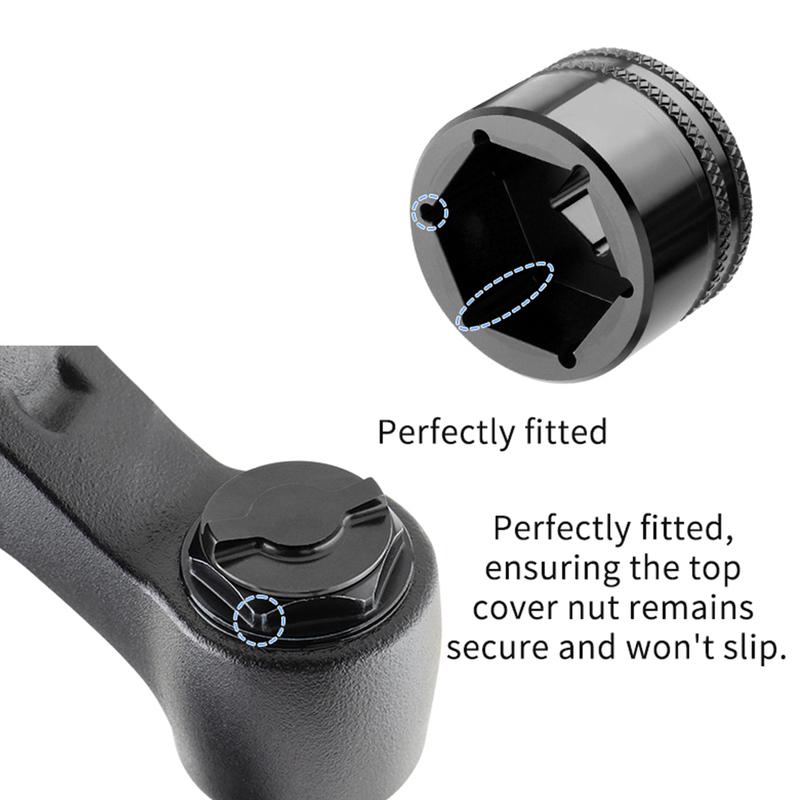 26/28/32mm Bike Fork Topcap Socket Aluminum Alloy Bicycle Fork Topcap Socket for ROCKSHOX/EPICON/X-FUSION Front Fork