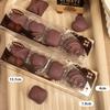 Pack of 4 Creative Simulated Chocolate Erasers, Kawaii Stationery Item, Perfect Student and Office Supplies, Great Gift Idea