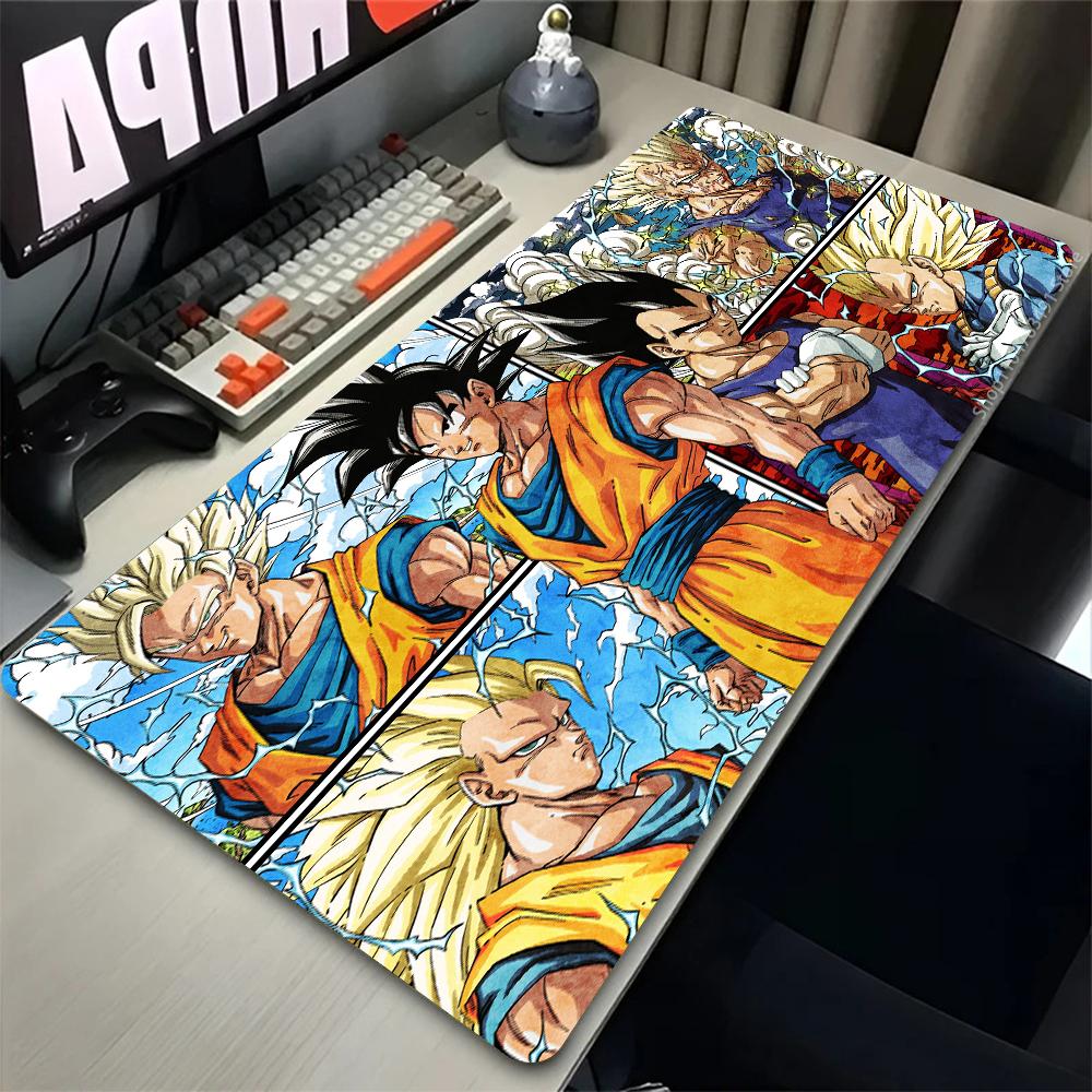 

Dragon Ball Z Kawaii DBZ Mouse Pad Anime Cute Girl Gabinete Gamer Computer Desk Mat Keyboard Gaming Accessories Mousepad 600x300x2mm