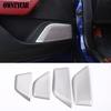 ABS Silver For Maserati Levante 2016-2025 Interior Accessories Car Interior Stickers Gear Shift Panel Cover Trim Stickers