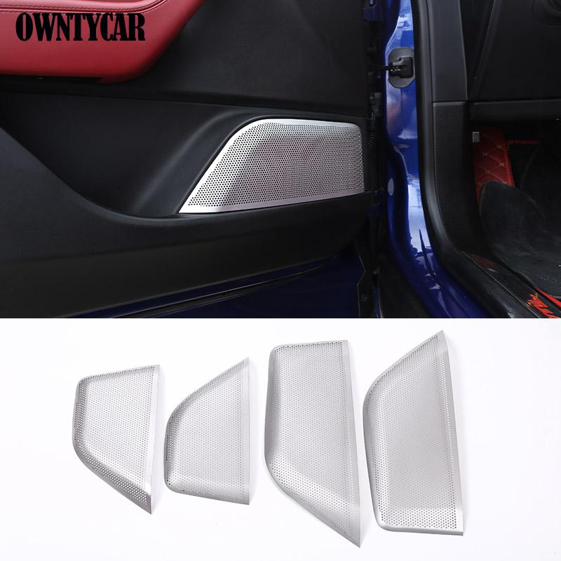 ABS Silver For Maserati Levante 2016-2025 Interior Accessories Car Interior Stickers Gear Shift Panel Cover Trim Stickers